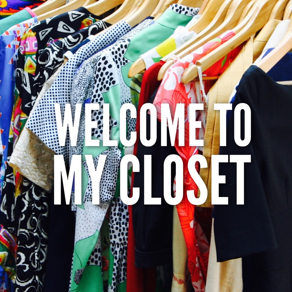 Welcome to my closet!